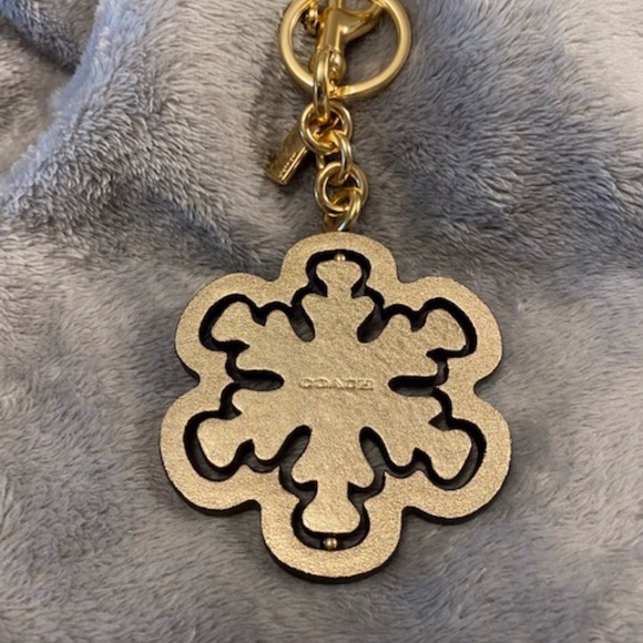 Coach snowflake bag charm - Picture 2 of 2